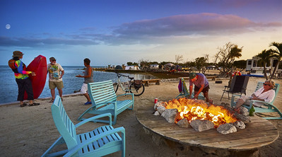 Big Pine Key Fishing Lodge offers a Caribbean vibe and relaxed lifestyle.
