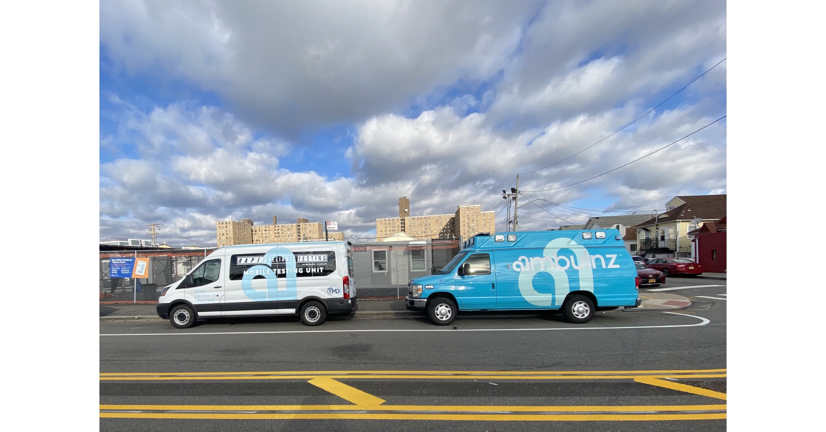 Ambulnz and Rapid Reliable Testing Vehicles