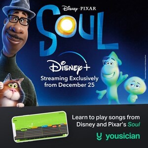 Yousician Celebrates The Joy Of Music With Disney And Pixar's "Soul"