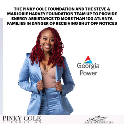 With this partnership, 100 Atlanta Residents will either have their Georgia Power services restored or avoid an interruption of services altogether thanks to The Pinky Cole Foundation and The Steve and Marjorie Harvey Foundation.
