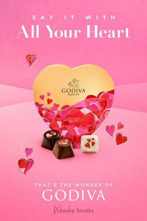 Fill Your Heart with GODIVA's Decadent Valentine's Day Collection