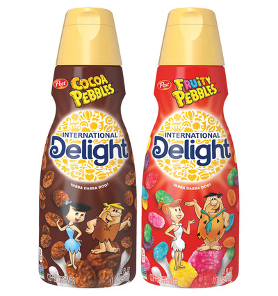 Download International Delight Brings A Yabba Dabba Doo Attitude To Breakfast With New Pebbles Coffee Creamers