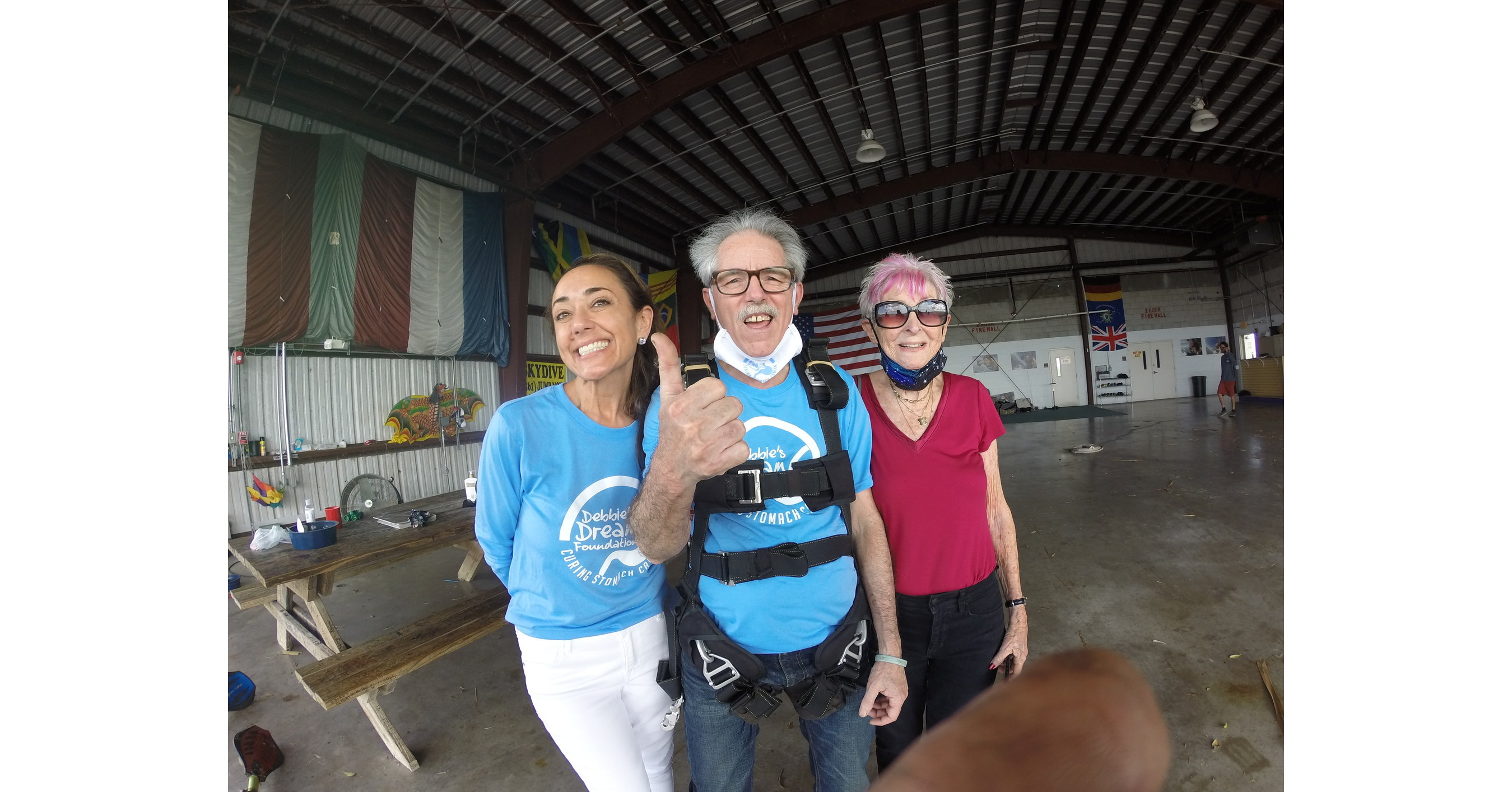 Debbie's Dream Foundation: Curing Stomach Cancer Grants Skydiving Wish for Stomach Cancer Survivor - Vimarsana News