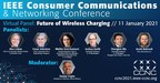 AirFuel Alliance Announces "The Future of Wireless Charging" Panel at CCNC in Conjunction with CES 2021