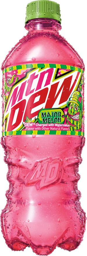 Mtn Dew® Takes Flavor To The Extreme With Major Melon And Major Melon Zero Sugar
