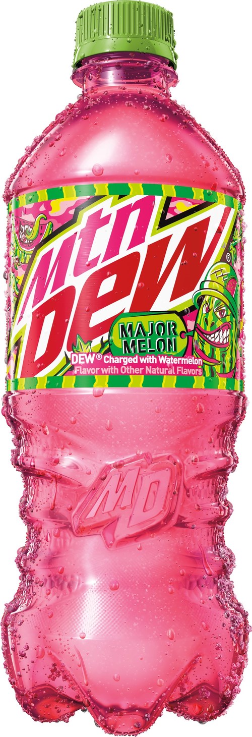 Mtn Dew® is going pink with Mtn Dew® Major Melon™, a new thirst-quenching offering that takes flavor to the extreme.