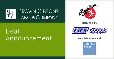 Brown Gibbons Lang & Company (BGL) is pleased to announce the sale of Roy Strom Family of Companies’ Refuse Services and Transfer Station Businesses (Roy Strom) to Lakeshore Recycling Systems LLC (LRS). BGL’s Environmental & Industrial Services team served as the exclusive financial advisor to Roy Strom in the transaction.  The specific terms of the transaction were not disclosed.