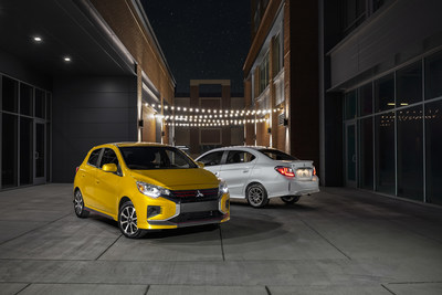 Mitsubishi Motors North America, Inc. announces pricing and trim levels for the redesigned 2021 Mirage hatchback and Mirage G4 sedan.