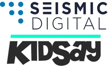 Seismic Digital and KidSay partnership announcement.