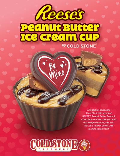 Reese's Peanut Butter Ice Cream Cups (PRNewsfoto/Cold Stone Creamery)