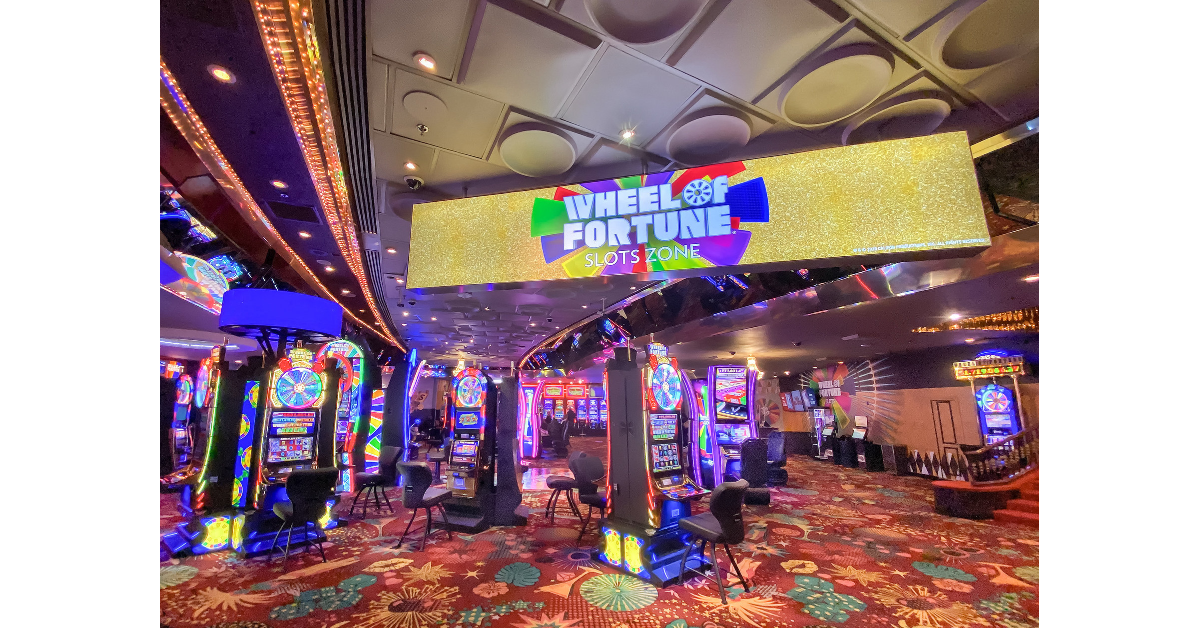 IGT and the Plaza Hotel & Casino Celebrate Life-Changing Jackpots with Las Vegas' Exclusive Wheel of Fortune® Slots Zone