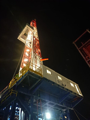 Zion Oil & Gas Drilling Rig in Israel. Photo was taken on January 3, 2021