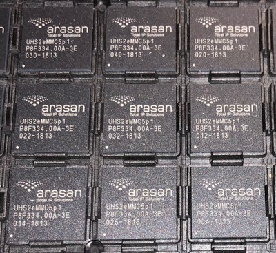 Arasan TSMC 12nm eMMC PHY IP & SD UHS-II Card IP Test Chips