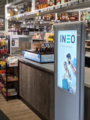 INEO Tech Corp., through its wholly owned subsidiary, INEO Solutions Inc., provides retailers with the INEO Welcoming Network, a patented in-store and online location-based advertising network which enhances the customer experience, monetizes the entrances of retail stores and protects against retail theft. (CNW Group/INEO Tech Corp.)