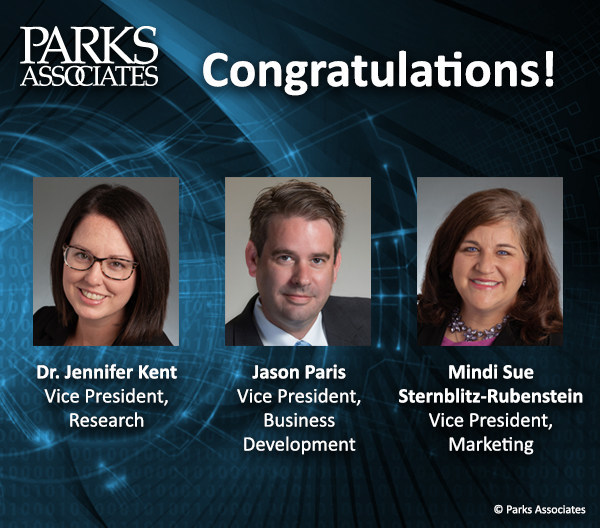 Parks Associates: Congratulations