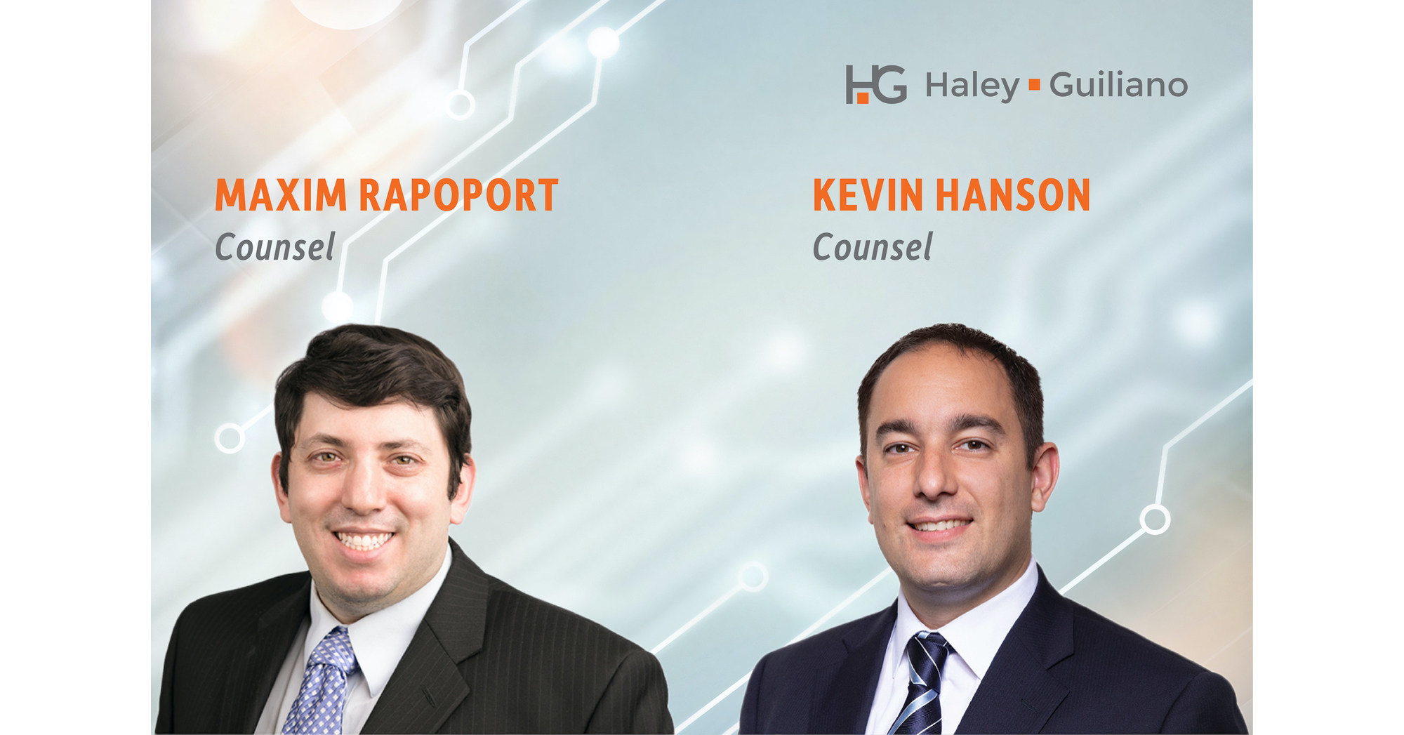Haley Guiliano Announces 2021 Partner and Counsel Promotions