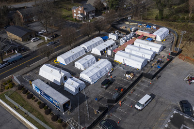 Samaritan's Purse has opened an Emergency Field Hospital in western North Carolina after the coronavirus pandemic has overwhelmed the region's medical infrastructure.