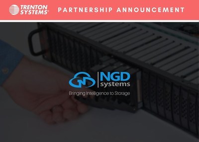 Trenton Systems has partnered with NGD Systems to incorporate ruggedized computational storage drives (CSDs) into its rugged servers and workstations.