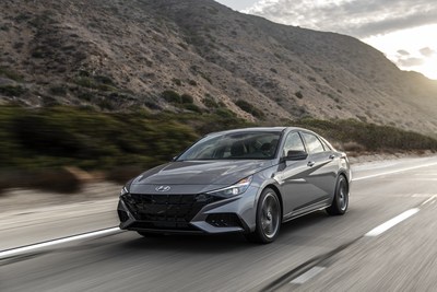 Hyundai Elantra Wins Prestigious  2021 North American Car of the Year™