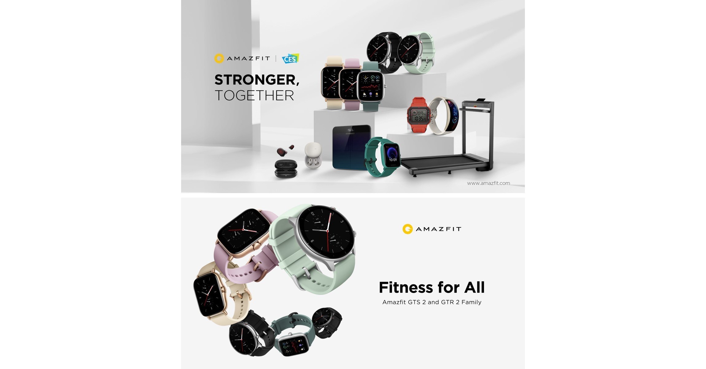 Amazfit is showcasing its vision for Fitness Tech and Wearables at CES 2021