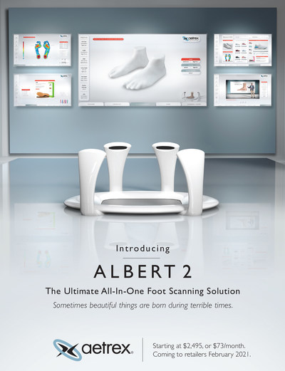 Albert 2 integrates today’s leading technologies, such as Computer Vision, Machine Learning, AI-Powered Voice Assistance, and 3D Printing to create the most advanced foot scanner available.