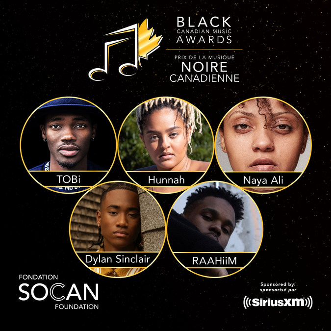 SOCAN Foundation Announces Winners of First-ever SiriusXM Black Canadian Music Awards - Vimarsana News