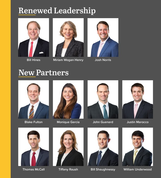 Jones Walker Renews Strong Firm Leadership and Elects New Partners - Vimarsana News