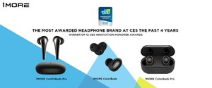 1MORE Receives 3 CES Innovation Awards For Its Expanded True Wireless Headphone Family