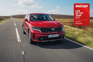 All-new Sorento wins 'Large SUV of the year' at 2021 What Car? Car Of The Year awards