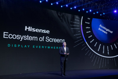 In 2021, Hisense will focus on the core competencies of picture quality and applications, and releasing the new ULED TV product with high refresh rate and dynamic range, as well as the new TriChroma Laser TVs.