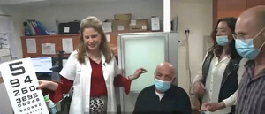 Le premier patient de CorNeat Vision recouvre la vue après l'implantation d'une cornée artificielle au centre médical Rabin, mettant fin à une décennie de cécité