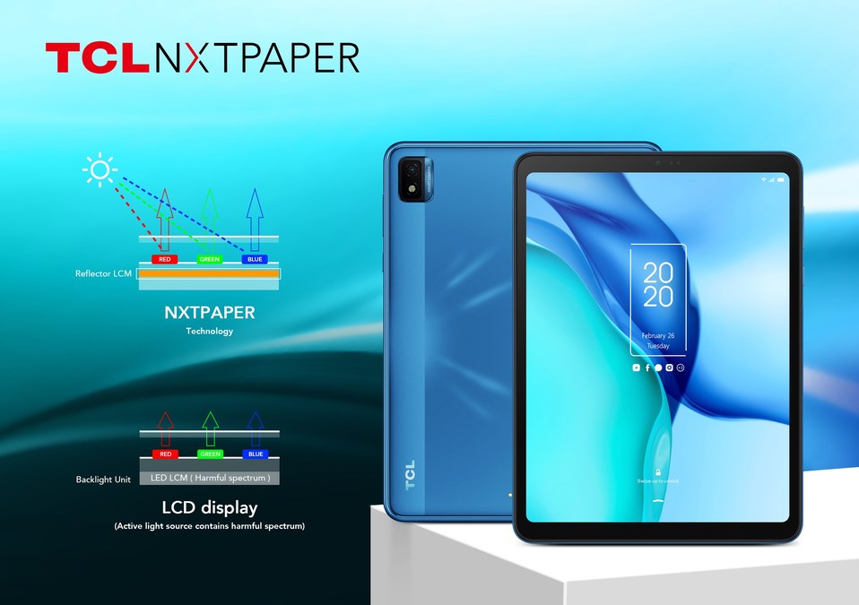 TCL unveils new NxtPaper 3.0 tablets and smartphones - Reviewed