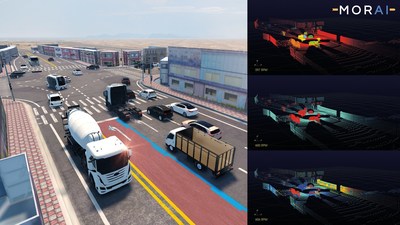 MORAI’s autonomous vehicle simulation reconstructs complex scenarios in a 3D environment – allowing engineers to test their systems before deployment