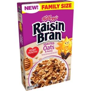 Expanding The Bran With New Kellogg's Raisin Bran® Toasted Oats And Honey