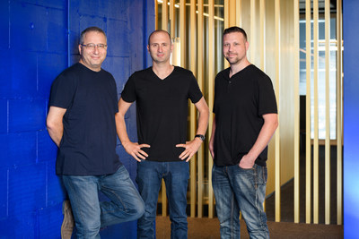 Rapyd co-founders Arik Shtilman, CEO, Arkady Karpman, VP R&D, and Omer Priel, VP Corporate Development