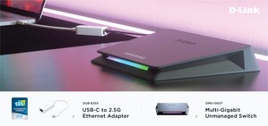 D-Link 2.5 Gigabit Ethernet Solutions Raise the Bar for High-Speed Wired Connections
