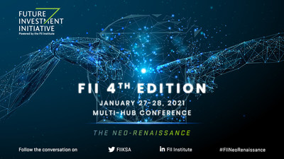 The FII Institute will host the 4th edition of the Future Investment Initiative (FII) on January 27-28 at the King Abdul Aziz International Conference Center (KAICC) in Riyadh, with speakers and audiences joining physically and virtually from FII satellites in New York, Paris, Beijing, and Mumbai.