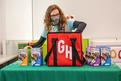 This season, Girl Scouts is collaborating with food ordering and delivery platform Grubhub so girls have another way to facilitate contact-free cookie orders. In select markets, with additional markets added throughout cookie season, consumers can order Girl Scout Cookies for pickup or delivery on Grubhub.com or the Grubhub app. Visit www.grubhub.com/food/girl_scouts to find out if and when contact-free delivery from Grubhub is available in your area.