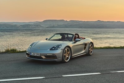 Boxster 25 years (CNW Group/Porsche Cars Canada)