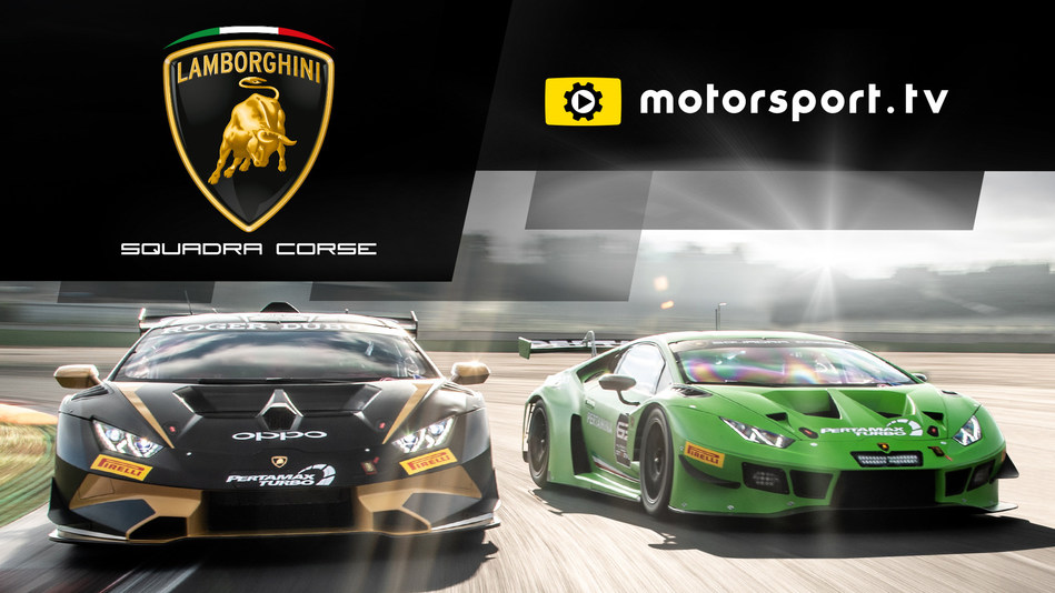 Lamborghini Squadra Corse Launches Dedicated Channel With Motorsport Tv