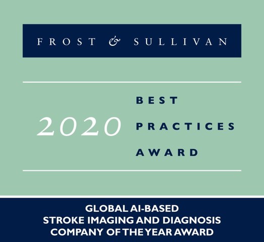 2020 Global AI-based Stroke Imaging and Diagnosis Company of the Year Award