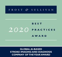 RapidAI Receives 2020 Global Company of the Year Award From Frost &amp; Sullivan for its AI-Powered Stroke Imaging and Diagnosis Technologies