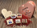 Wisconsin Cheese Launches Personalized Heart Shaped Boxes of Cheese (that Money Can't Buy)