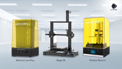 Anycubic showcases the Mega SE 3D Printer and Wash & Cure Plus at CES 2021