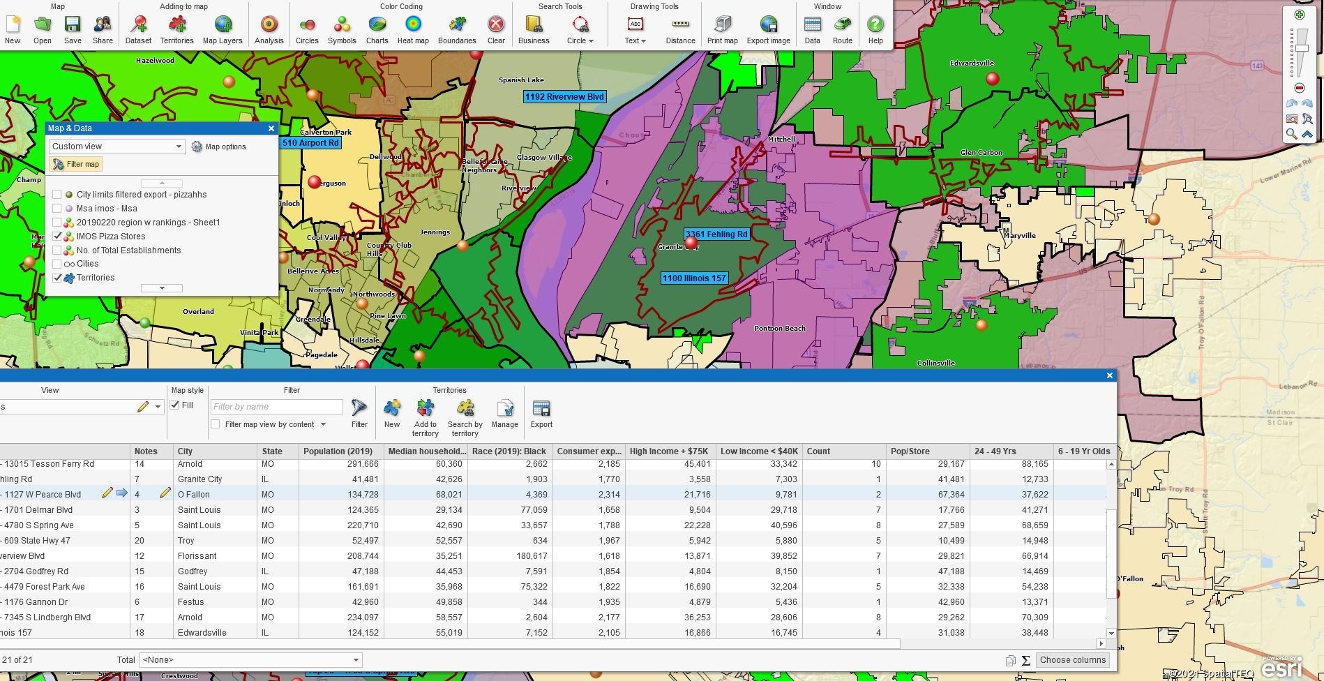 IMOS Pizza Chooses MapBusinessOnline for Restaurant Expansion Market Analysis - Vimarsana News