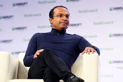 SAN FRANCISCO, CALIFORNIA - OCTOBER 03: Mithril Capital Management Founder & Managing General Partner Ajay Gopal Royan speaks onstage during TechCrunch Disrupt San Francisco 2019 at Moscone Convention Center on October 03, 2019 in San Francisco, California. (Photo by Steve Jennings/Getty Images for TechCrunch)