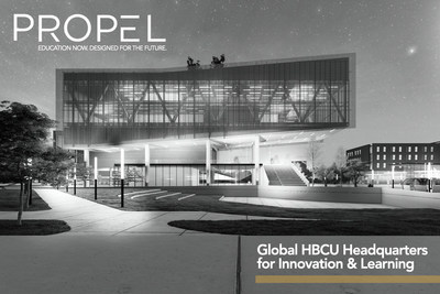 Propel Center is a virtual and physical campus that will serve as a global hub for leadership and career development for more than 100 Historically Black Colleges and Universities (HBCUs). Propel Center was designed by Ed Farm, a nonprofit committed to transforming classrooms to uplift communities, with Apple and Southern Company supporting the project as founding partners.