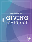 Jewish Communal Fund Fundholders Granted $536 Million in FY 20; Grant-making Increased by 18%
