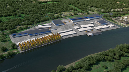 Marmen construira une usine pour la fabrication de tours éoliennes offshore dans l'État de NY (Groupe CNW/Marmen Inc.)