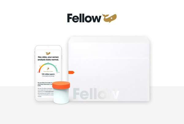 The Fellow kit is a clinically valid, at-home, mail-in semen analysis that provides doctor-approved and user-friendly results.
